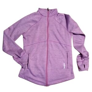 Reebok Women's Size Small Lavender Full-Zip Jacket